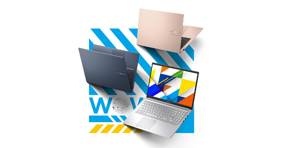 ASUS VivoBook 15 in an official ASUS product image