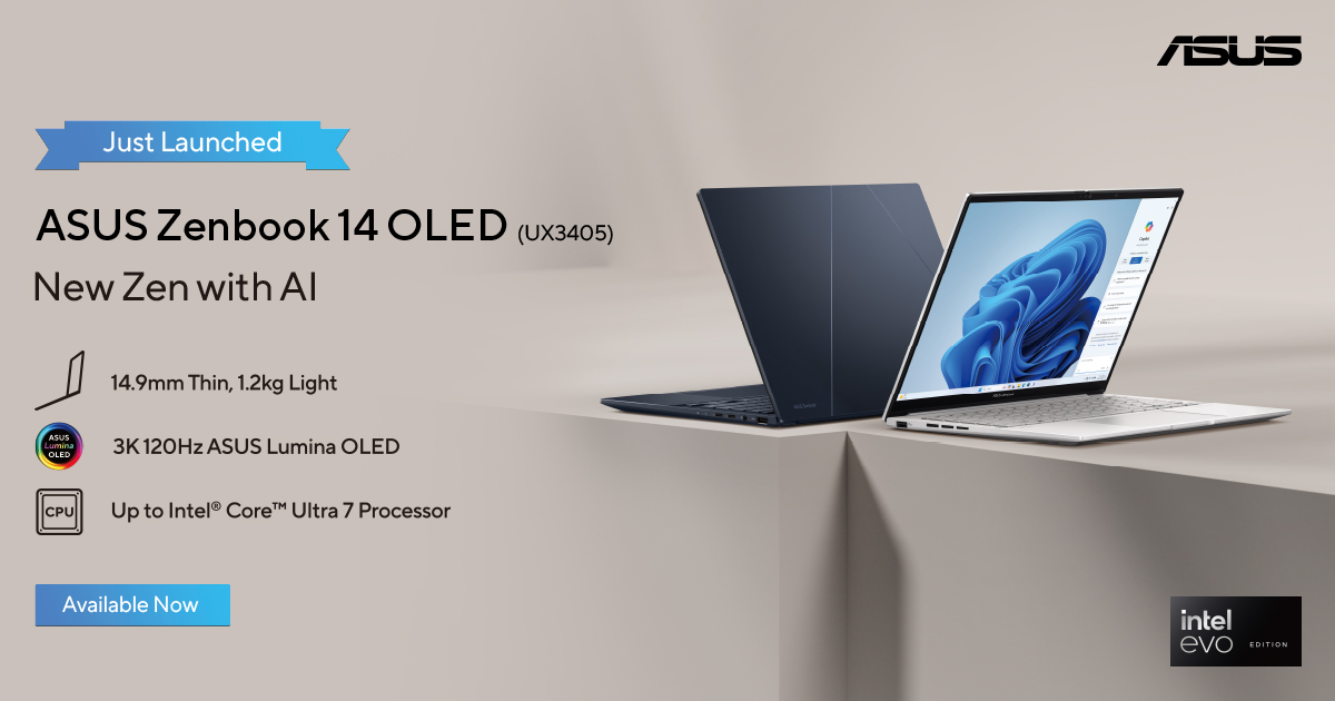 ASUS Zenbook 14 OLED product image